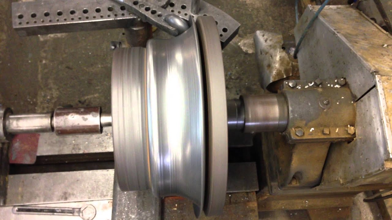 Manual Spinning of a Steel Baffle Ring YouTube