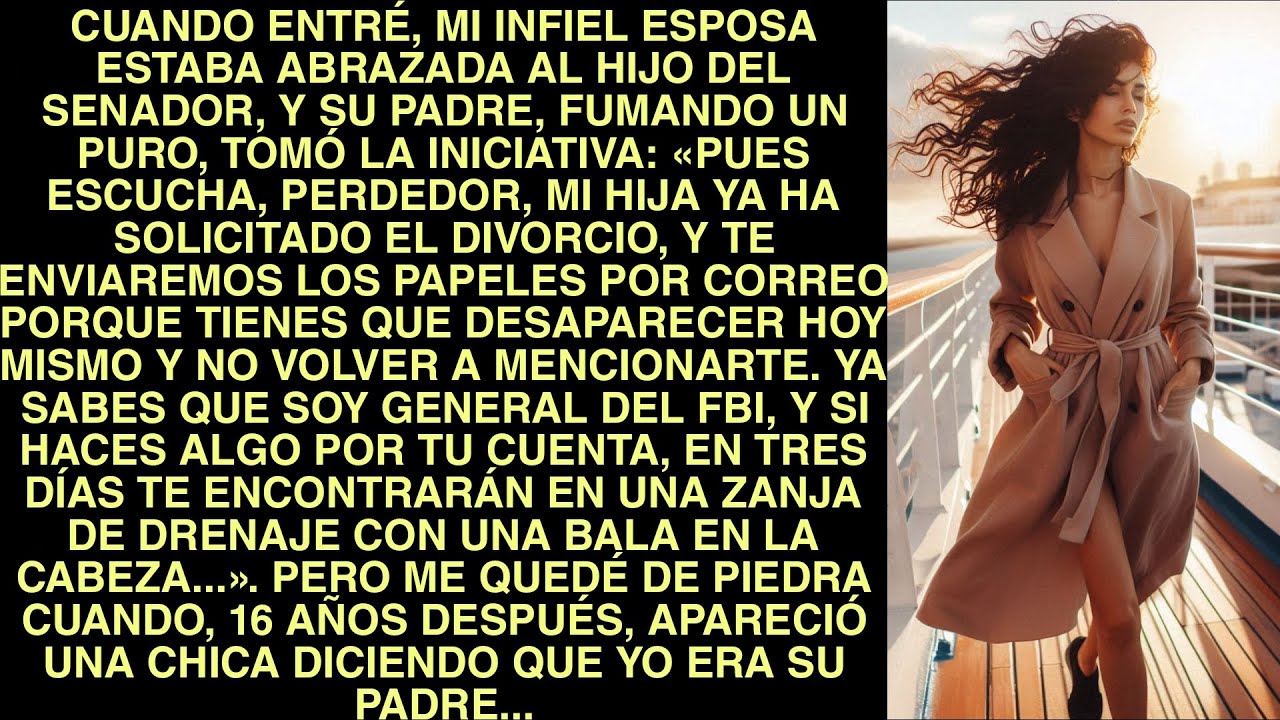 Cuando Entré, Mi Infiel Esposa Estaba Abrazada Al Hijo Del Senador, Y Su Padre, Fumando Un Puro,