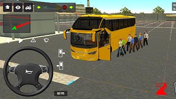 euro coach bus simulator 🤩🚌|| new coach bus simulator part- 23 Android gameplay