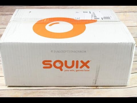 Squix January 2018 Introductory Box Unboxing, Coupon + Free Gifts