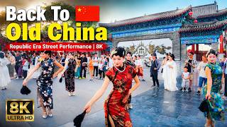 A Journey Back to 1920s China | Vintage Dance, Fashion & Street Parade in Kaifeng | 8K HDR