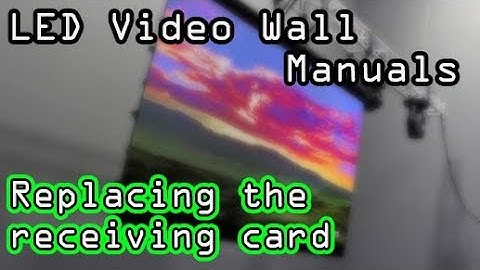 LED Manuals - Replace Receiving Card