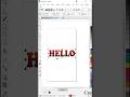 Corel draw tutorial #coreldraw #graphicdesign #design #corelearningskills
