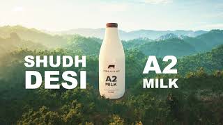 Shudh Desi A2 Milk Asli A2 Milk Desi Gir Cow Milk - 20 Sec