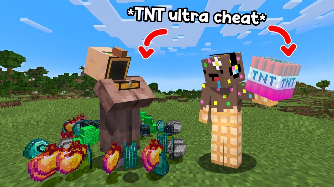 Cet Item me permet de transformer les MOBS en COFFRE CHEAT..