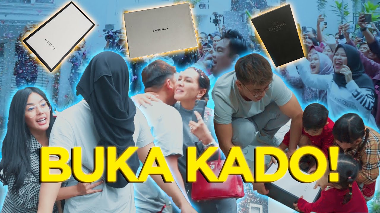 Billy syahputra buka kado ultah