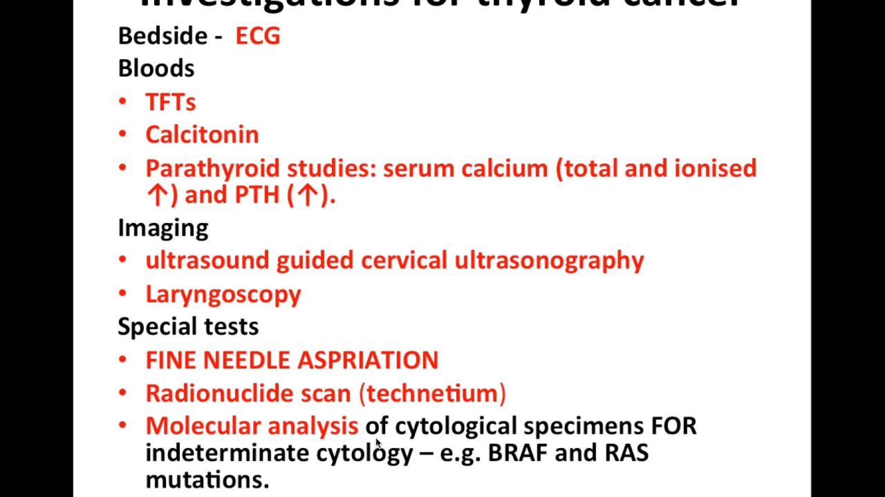 Solitary Thyroid Nodule Patient Assessment And Management Youtube