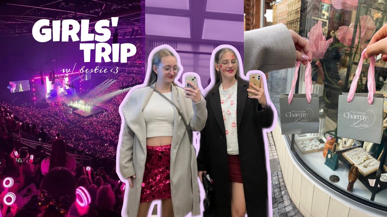 VLOG: Katy Perry koncert, Charm bar, Nakupování w/ bestie