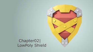 Low Poly SHIELD LVL02 | 02 | Texture, Light n Render | Chapter02 | Assets| 3DsMax