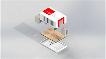 SolidWorks 2012,,, Explode Collapse Animation of a ADSL Splitter HD...