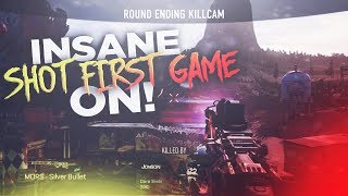 Insane Shot First Game On Aw Trickshotting