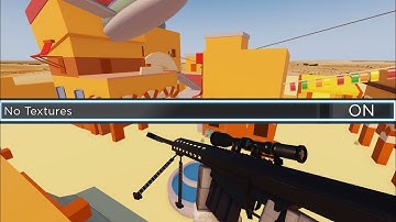 NO TEXTURES BACK in ROBLOX Arsenal
