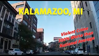 Driving the Streets of Kalamazoo Michigan