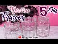 5 Ideas para decorar y reciclar Frascos o botes de Vidrio DIY