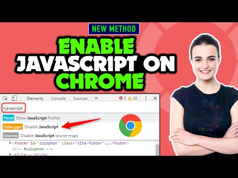 How to enable javascript on chrome 2023 | Activate JavaScript in browser