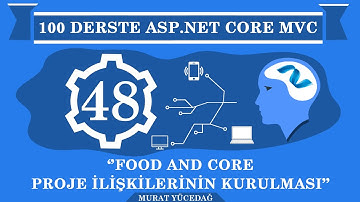 Asp.Net Core Mvc Ders 48 "Food And Core" Projesi İlişkilerin Kurulması