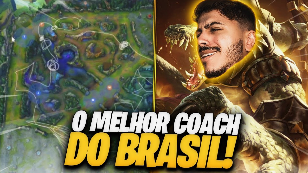 Coach LARGATO o MELHOR COACH o BRASIL no WILD RIFT! React SHISO - YouTube