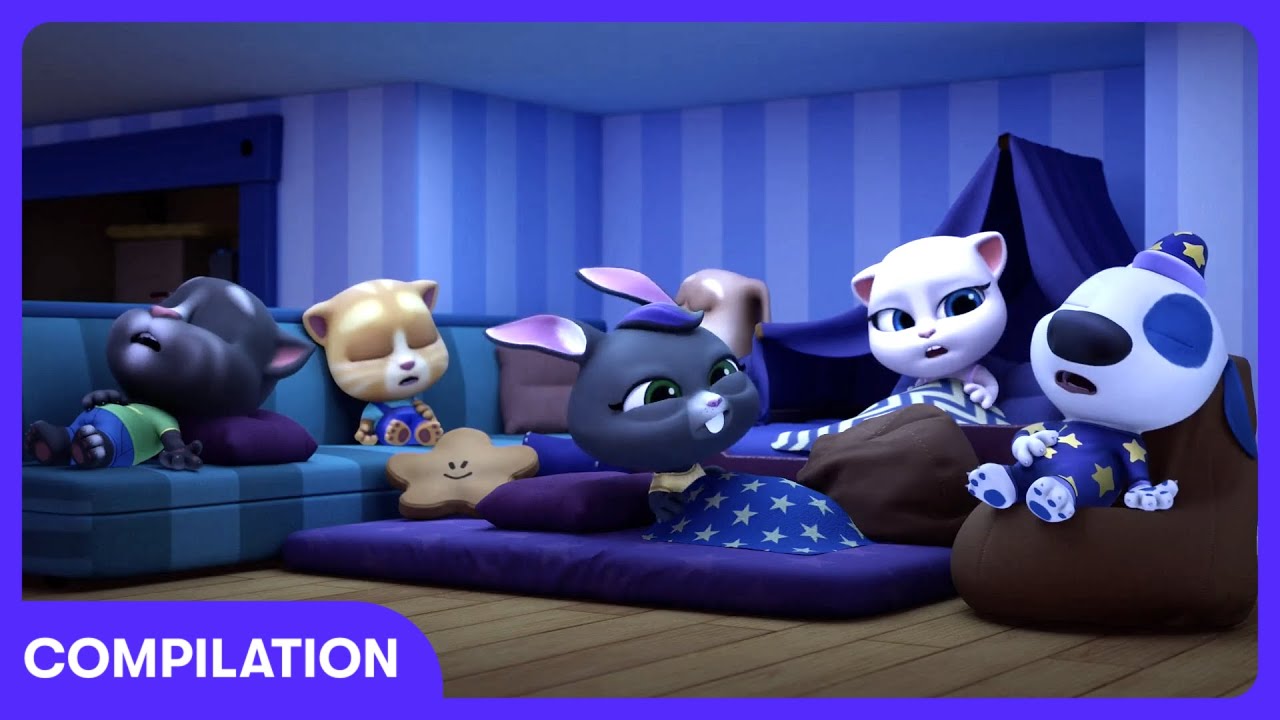 Talking Tom - Skummel natt i huset | Barne-TV | WildBrain Sirkus