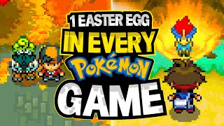 One Secret & Easter Egg in Every Pokemon Game