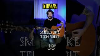 Nirvana - Smells Like Teen Spirit - Acoustic Cover #shorts