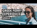 GREEK FERRIES - PRICES & SEATS  | Athens to Mykonos, Hellenic Seaways | Greece Travel Vlog