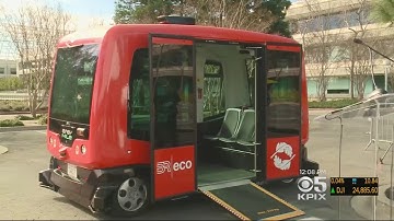 Automated Shuttle Gets License To Operate At Bishop Ranch