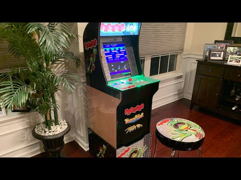 FROGGER Arcade1up FULL REVIEW! from The 3rd Floor Arcade with Jason