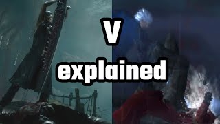 The real reason why V tried to stab Dante in Devil May Cry 5 - mini lore video