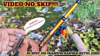 VIDEO NO SKIP !!! MANCING DI SPOT ISTIMEWA, IKANNYA BRUTAL DAN GANAS ! - mancing ikan red devil.