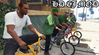 HD CJ in GTA 5! First Mission from GTA San Andreas Recreated