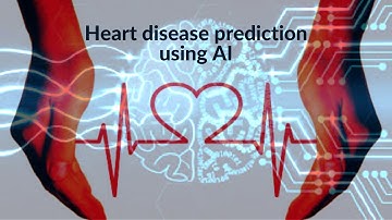 Heart disease prediction using AI