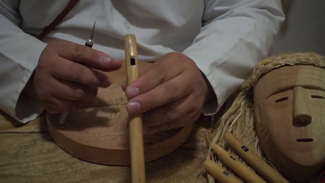 Amay canto de las aves taller de elaboración de flauta