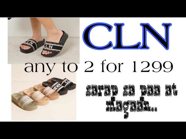 CLN Courtney flatfrom slides any 2 for 1299