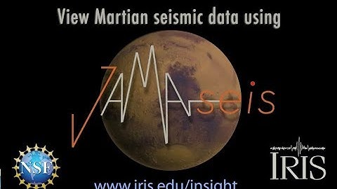 View Martian Seismic Data Using jAmaSeis software from IRIS