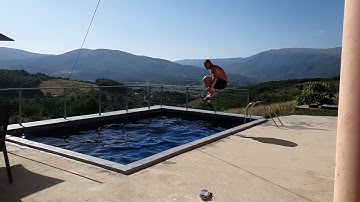 Homemade pool 6x4 2m/1,20m