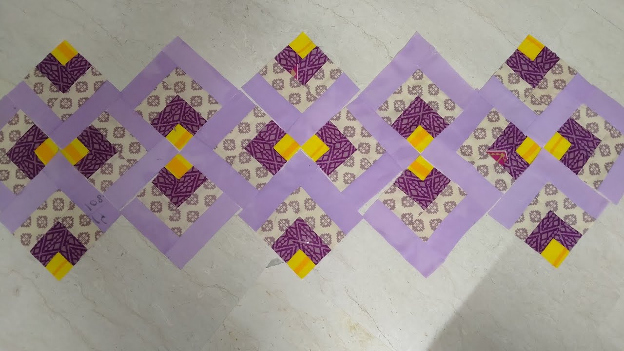 how to make patch work/easy patch work/patch work for quilting ...