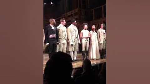 Hamilton cast pays tribute to A Chorus Line