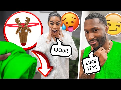 Wearing NOTHING But THIS To See Her Reaction! *BEST IDEA EVER*