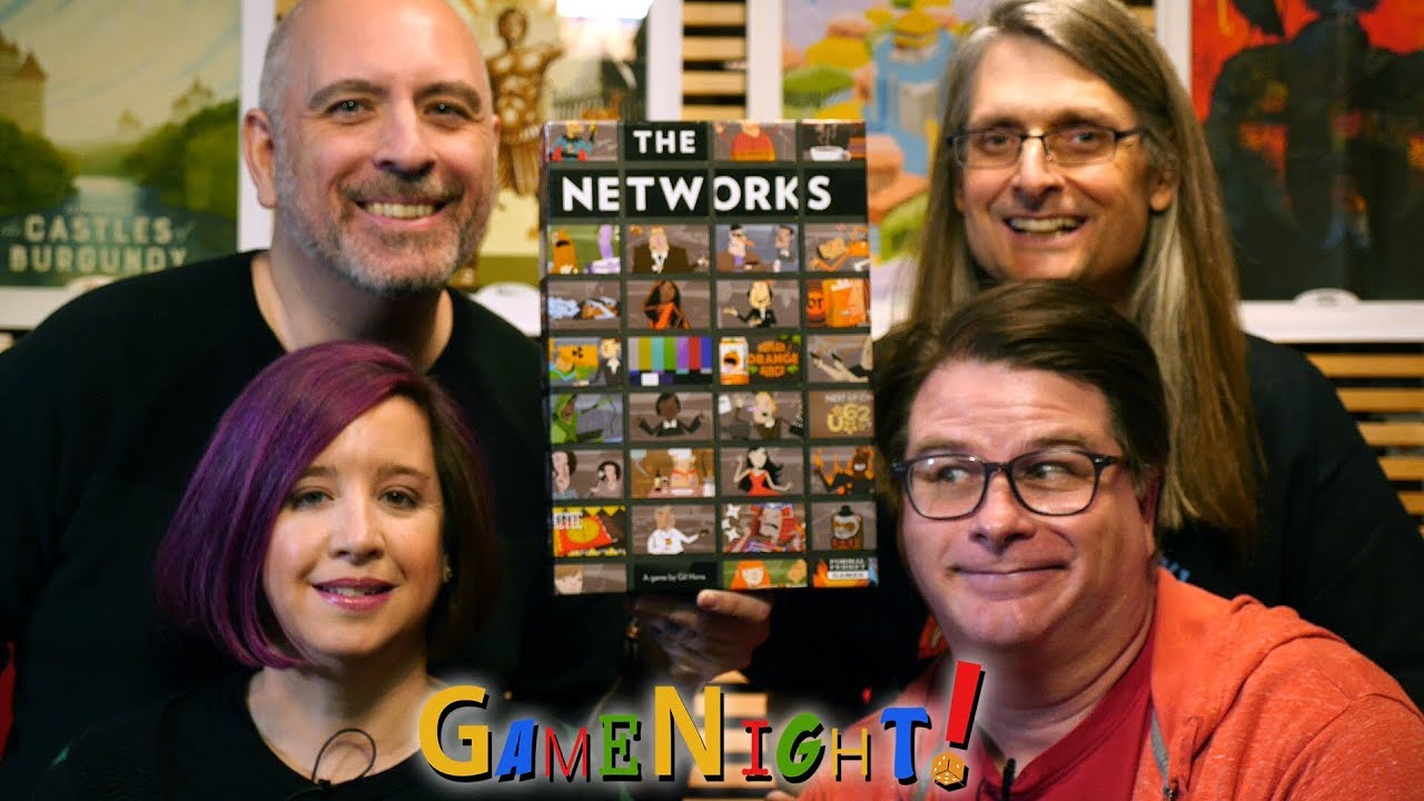 The Networks - GameNight! Se6 Ep37 - How to Play and Playthrough