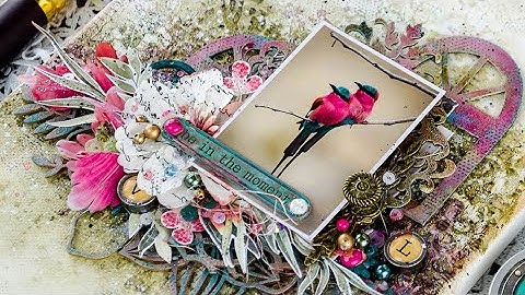 Mixed Media Canvas Tutorial - Full video without cuts