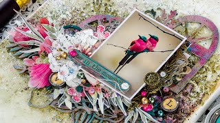 Mixed Media Canvas Tutorial - Full video without cuts