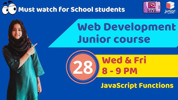 Web Development Course for School Students | Lesson #28 | Grade 5 - 10 | Coding Blocks Junior