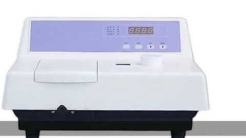 4 digits LED 752PRO UV-Vis Spectrophotometer Lab Equipment 190nm-1100nm Wavelength Spectrophotomete