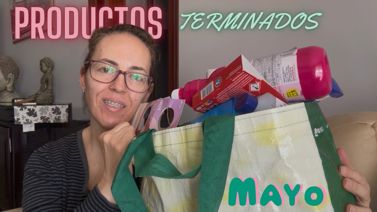 ♻️PRODUCTOS TERMINADOS♻️MES DE MAYO🌸LIMPIEZA,HIGIENE Y COSMÉTICA|MI OPINIÓN🗯️@El Canal de Rebeca