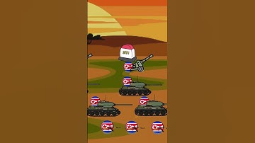 Thumbnail of The Korean War 1950-1953 #countryballs #North Korea #Korea #china #america