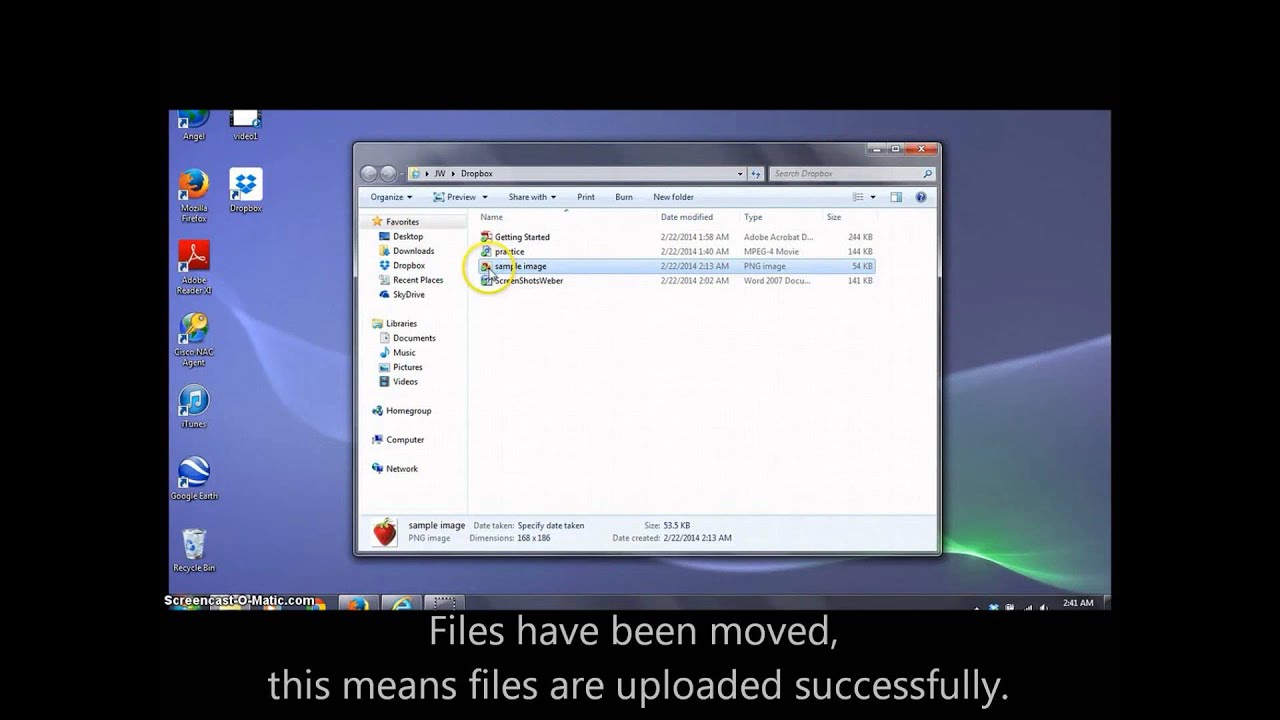 How to Use Dropbox Video Tutorial YouTube