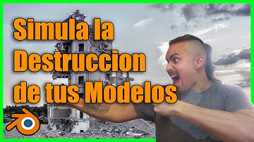 💣Cómo DESTRUIR OBJETOS en BLENDER 2.9 con el Addon CELL FRACTURE en español