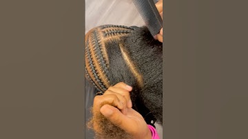 Stitch braid process ✨💗#fypシ #fy #braids #braidtutorial
