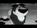 Walt disney classic  1952  lambert the sheepish lion  black and white cartoon  8mm kodak
