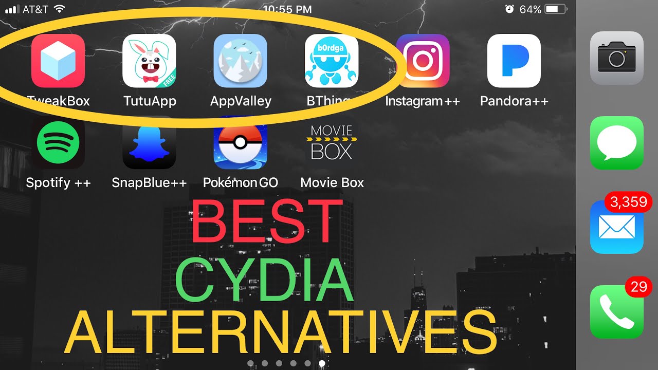 Best Cydia Alternatives 2017